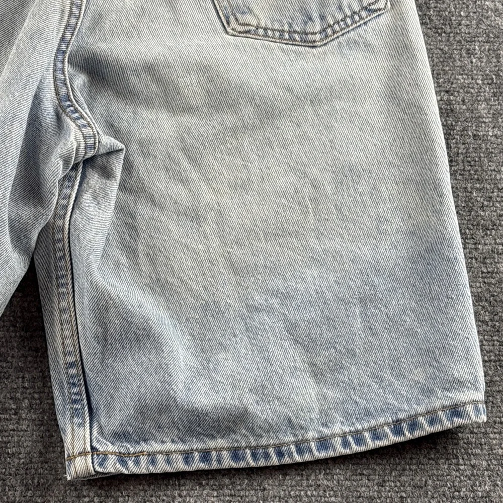 Vintage 90s Levi's 550 Orange Tab Shorts W34 Blank Tab Rare Light Wash Jorts